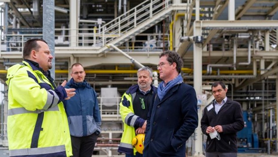 Plastics Recycling & Circular (Carbon) Economy were the key topics of the visit of Harald Ebner, Member of the German Bundestag and Chairman of the Committee for the Environment, Nature Conservation, Nuclear Safety & Consumer Protection at KIT.