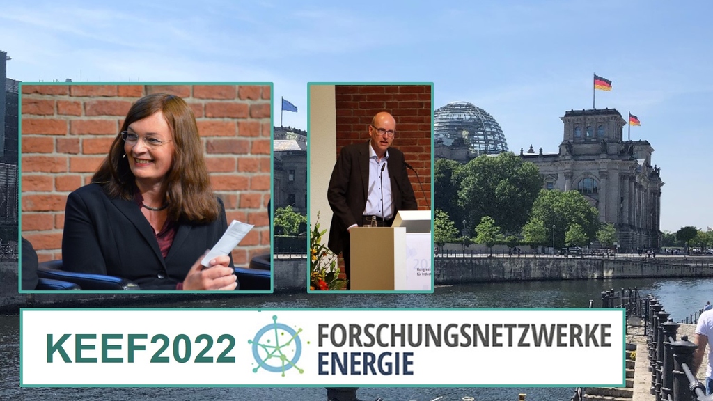 Congress #KEEF22 in Berlin on Energy Efficiency; Energy Efficiency Research for Industry was discussed by 250  participants at the Tagungswerk Berlin organized by accompanying research EE4InG and PTJ on behalf of BMWK.