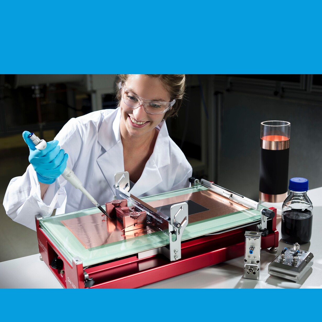 Lab-scale Coating of Battery Electrodes